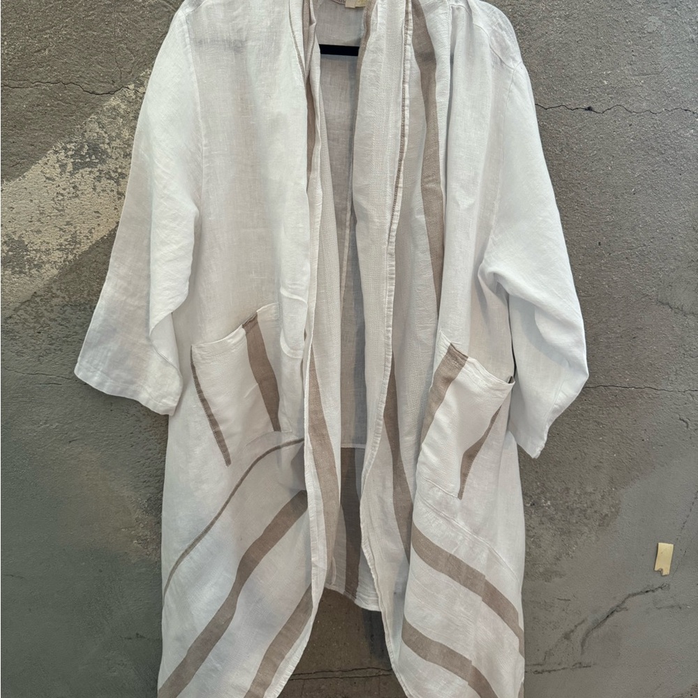 JS Millenium linen duster. One size